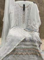 Faux Georgette White Festival Wear Embroidery Work Pakistani Suit